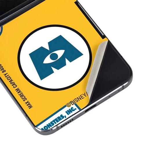 Disney Monsters Inc. Scream Canister Galaxy Z Flip5 5G Skin